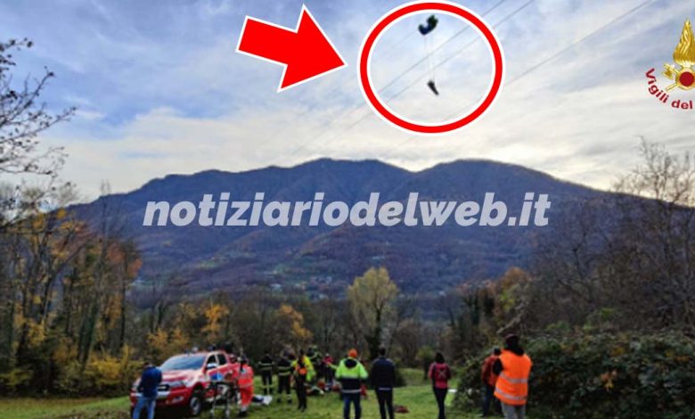 Torino, sui cavi dell'alta tensione con il parapendio: salvata [+VIDEO]