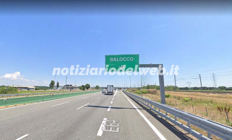 Autostrada Torino-Milano incidente a Balocco: 30 dicembre 2021