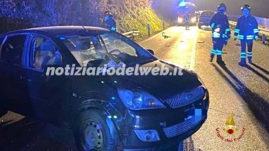 Incidente Serravalle 4 gennaio 2022: scontro tra 3 auto sulla SP 699