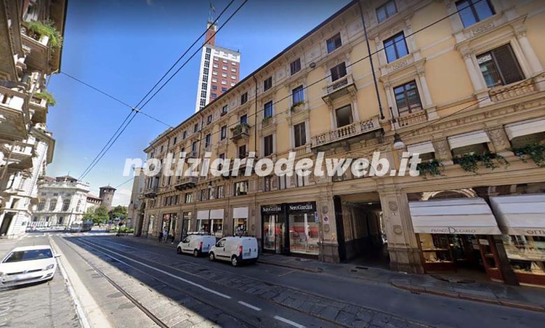 Incendio Torino fuga di gas in via Pietro Micca 10 febbraio 2022