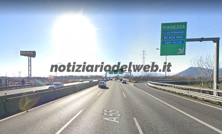 Incidente Tangenziale Torino oggi 29 marzo 2022 dopo l'uscita Pianezza