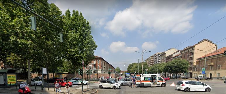 Incidente corso Bramante Torino oggi 31 marzo 2022