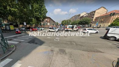 Incidente corso Bramante Torino oggi 31 marzo 2022