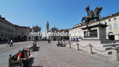 Torino, dedica in piazza San Carlo: "Ti amo ancora"