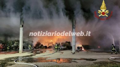 Cuneo, incendio oggi 13 aprile 2022 a Caramagna Piemonte