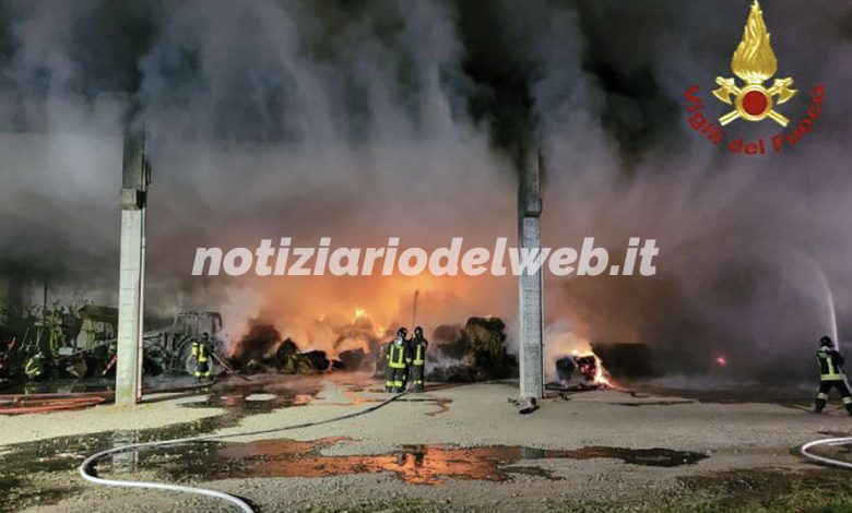 Cuneo, incendio oggi 13 aprile 2022 a Caramagna Piemonte