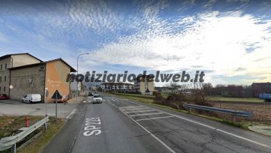 Incidente oggi Ivrea 4 aprile 2022 schianto sulla SP228 verso Piverone (1)