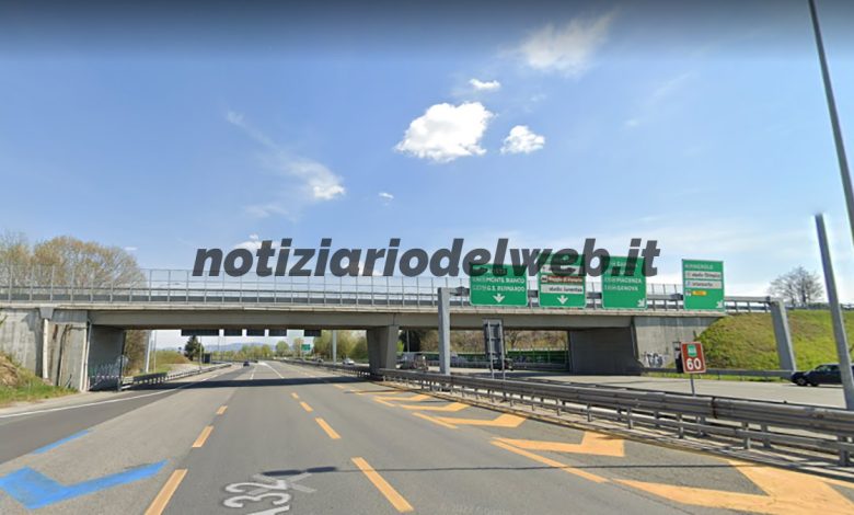 Incidente Tangenziale Rivoli Bruere oggi 26 maggio 2022 tir ribaltato