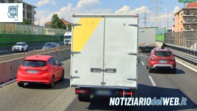 Doppio incidente in Tangenziale a Torino oggi 30 luglio 2022