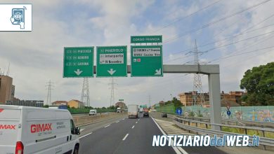 Incidente Tangenziale Torino oggi 31 luglio 2022: due feriti