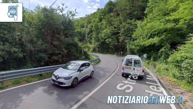 Incidente a Giaglione oggi 18 luglio 2022 frontale fra due auto