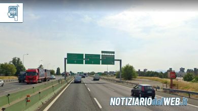 Incidente lungo la Tangenziale di Torino oggi 19 luglio 2022: scontro tra 3 vetture