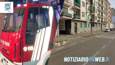 Incendio Torino oggi Barriera di Milano | 11 agosto | via Clementi