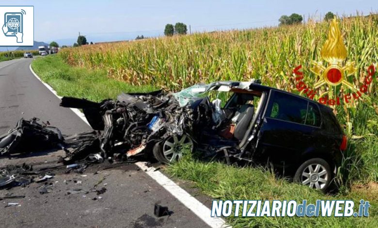 Incidente Crocera di Barge oggi 9 agosto 2022: frontale tra due auto