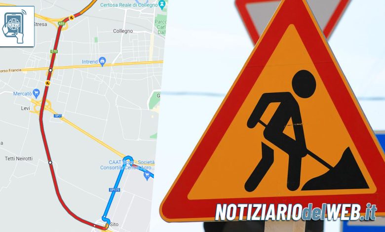 Traffico Tangenziale Torino in tilt causa lavori oggi 1 agosto 2022