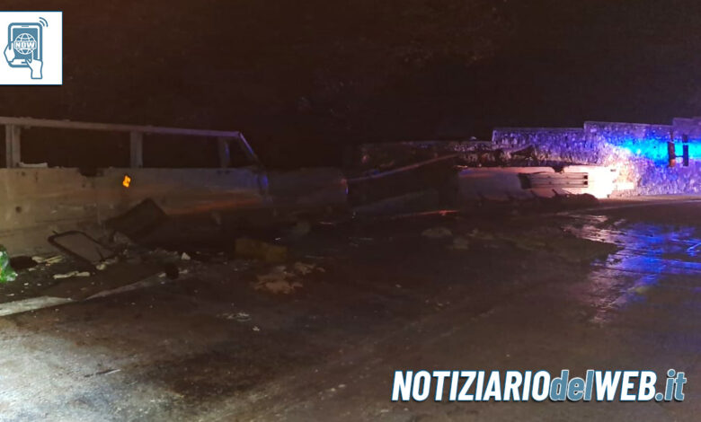 Incidente A7 a Serravalle Scrivia le rilevazioni ARPA di oggi 30 ottobre 2022