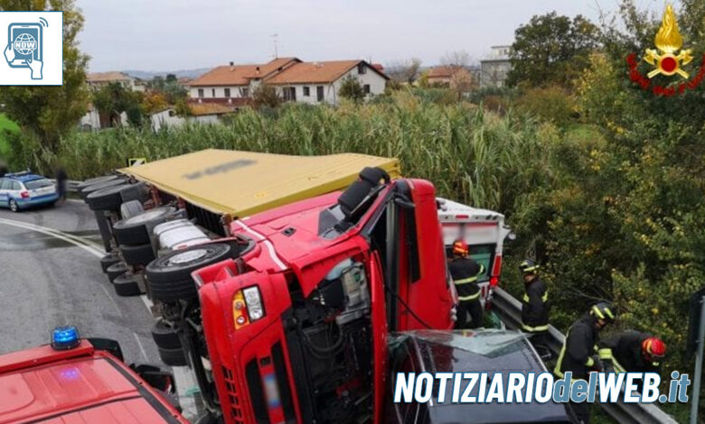 Incidente Ancona A14 Falconara Marittima oggi 28 novembre 2022