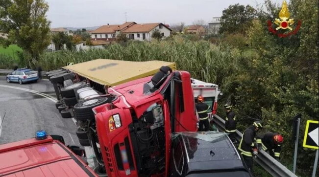 Incidente Ancona A14 Falconara Marittima oggi 28 novembre 2022