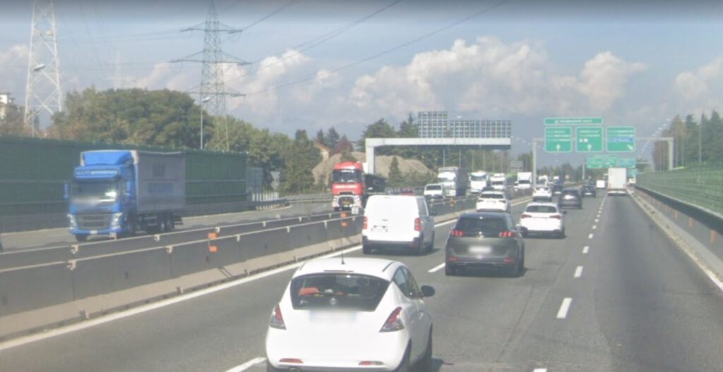 Incidente Tangenziale Torino Rivoli Collegno oggi 6 novembre 2022