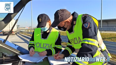 Tangenziale, controlli della Polizia: patente ritirata ad un camionista ubriaco