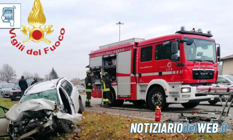Incidente Castiglione Falletto 30 novembre 2022 auto contro trattore