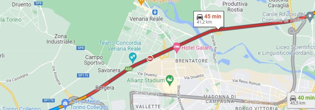 Incidente Tangenziale Torino Venaria