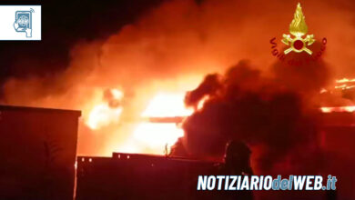 Incendio Caraglio oggi 10 gennaio 2023 [+VIDEO]