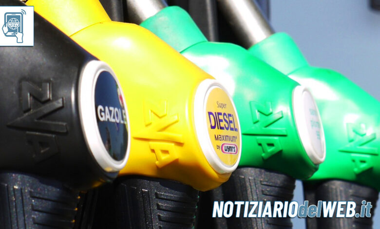 prezzi benzina Torino