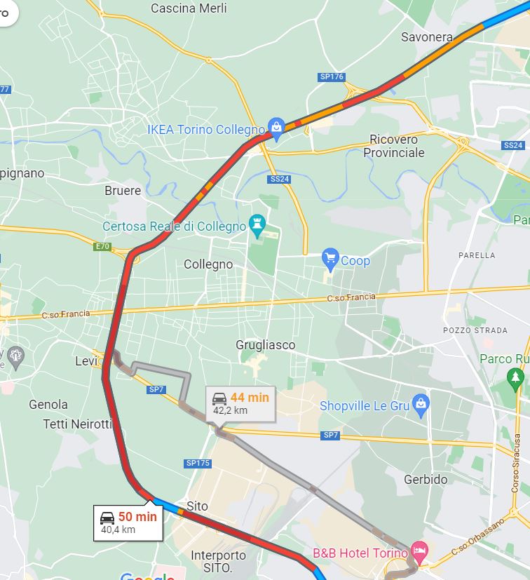 Due incidenti in Tangenziale a Torino 27 febbraio 2023 traffico in tilt