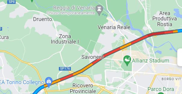 Incidente Tangenziale Torino Collegno oggi 1 marzo 2023