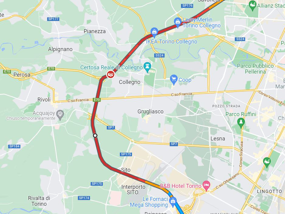 Incidenti in Tangenziale a Torino oggi 27 marzo 2023: traffico paralizzato in entrambe le direzioni