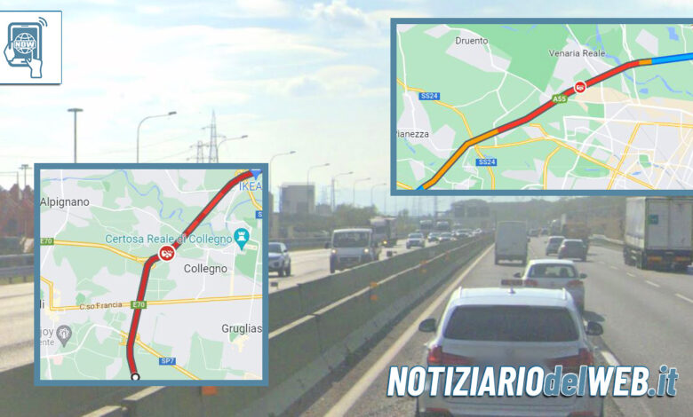 Incidenti in Tangenziale a Torino oggi 27 marzo 2023: traffico paralizzato in entrambe le direzioni