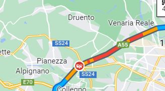 Incidente Tangenziale Torino oggi 12 aprile 2023 altezza Collegno (1)