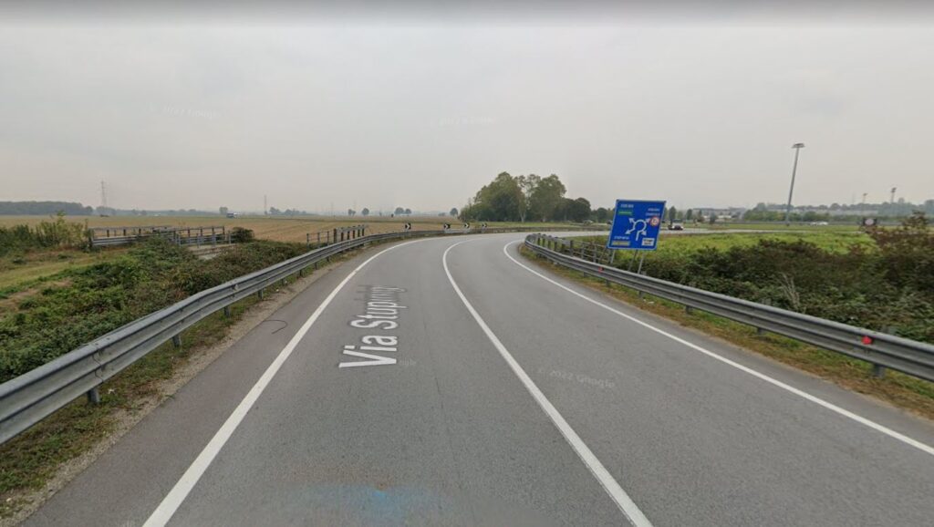 Incidente tra Nichelino e Vinovo 6 aprile 2023 frontale tra due auto, un ferito grave (2)