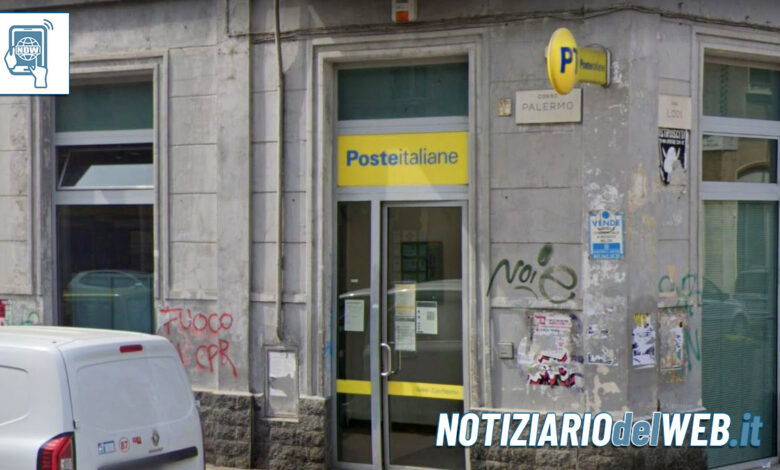 Torino rapina alle Poste in corso Palermo oggi 6 aprile 2023