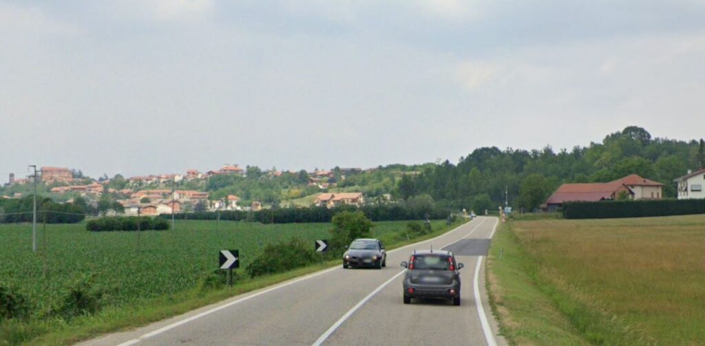 Incidente a Pralormo 8 maggio 2023 auto contro moto, due feriti