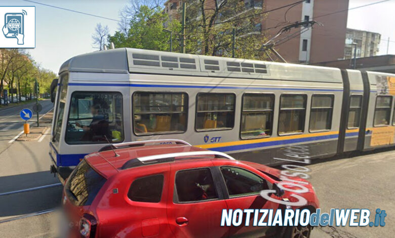 Incidente corso Lecce Torino 7 giugno scontro tra tram e autoscala