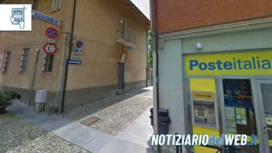 Caluso, tentata rapina alle Poste romena disarmata e arrestata