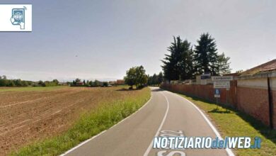 Incidente Cambiano oggi 18 luglio 2023 auto ribaltata