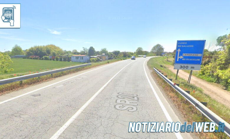 Incidente Carignano oggi 6 luglio 2023: scontro tra 3 vetture, una fugge via