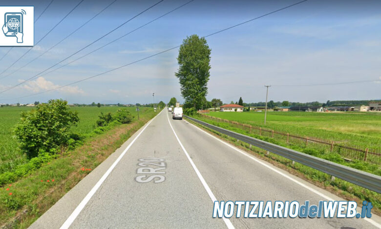 Incidente Carmagnola oggi 4 luglio 2023 sulla strada per Carignano