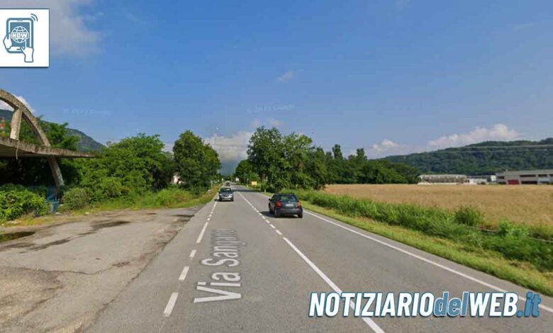 Incidente Trana oggi