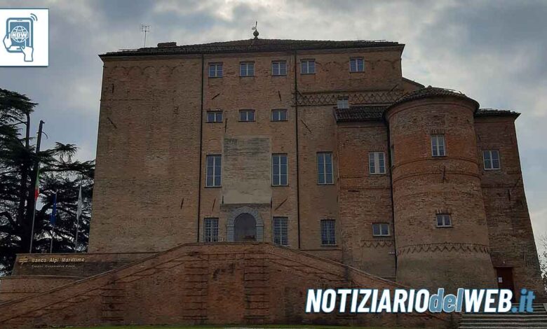 Il castello di Carrù e il fantasma del quadro della "Dama Blu"