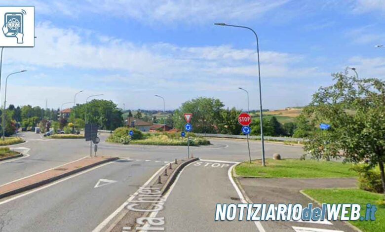 Incidente Pino Torinese oggi 18 agosto 2023 scontro auto-scooter