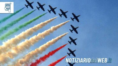 Frecce Tricolori a Torino 16 e 17 settembre 2023 il programma