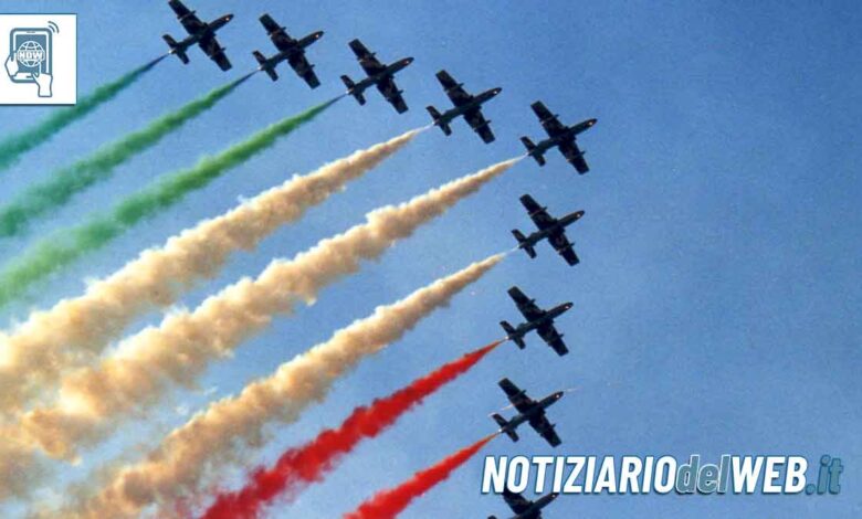 Frecce Tricolori a Torino 16 e 17 settembre 2023 il programma