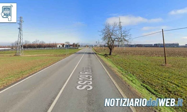 Incidente Villanova d'Asti: scontro frontale, morta Gerarda Luordo