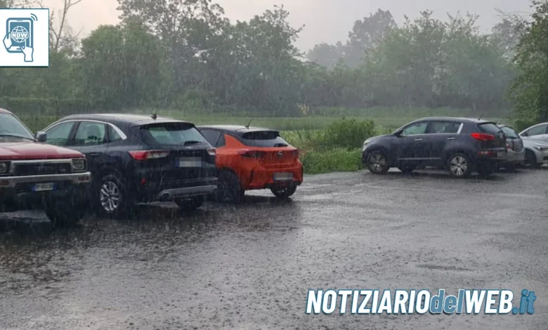 Temporale a Torino oggi