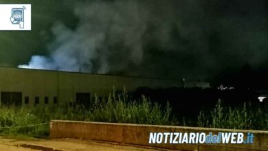 Incendio in un magazzino di Monticello d'Alba: le analisi dell'Arpa