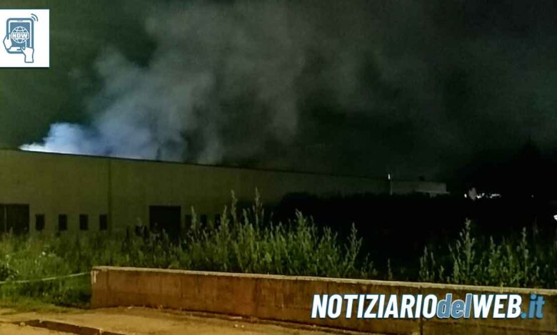 Incendio in un magazzino di Monticello d'Alba: le analisi dell'Arpa